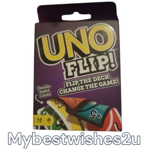 2 Packs Mattel UNO Flip Card Game 2 New Packs - Picture 1 of 2